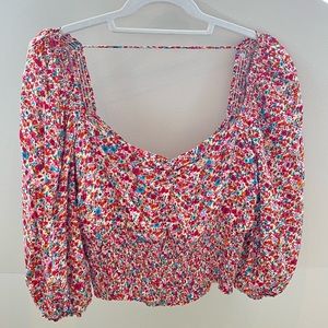 AFRM floral top